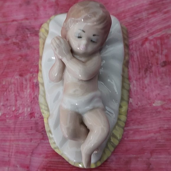 Casades Porcelain Nativity 3 pc Set - Made in Spain - Picture 4 of 16